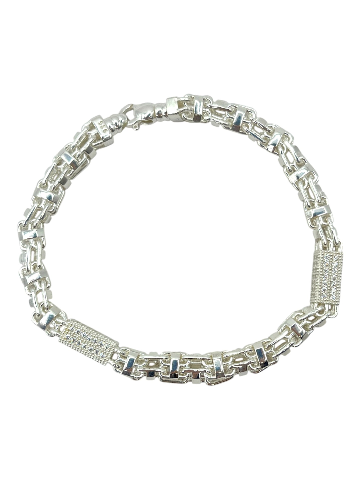 Käfigketten Armband ICED-OUT